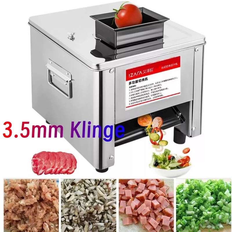 Kommerzieller Fleischschneider Scheiben Elektrische Schneidemaschine 3.5mmKlinge