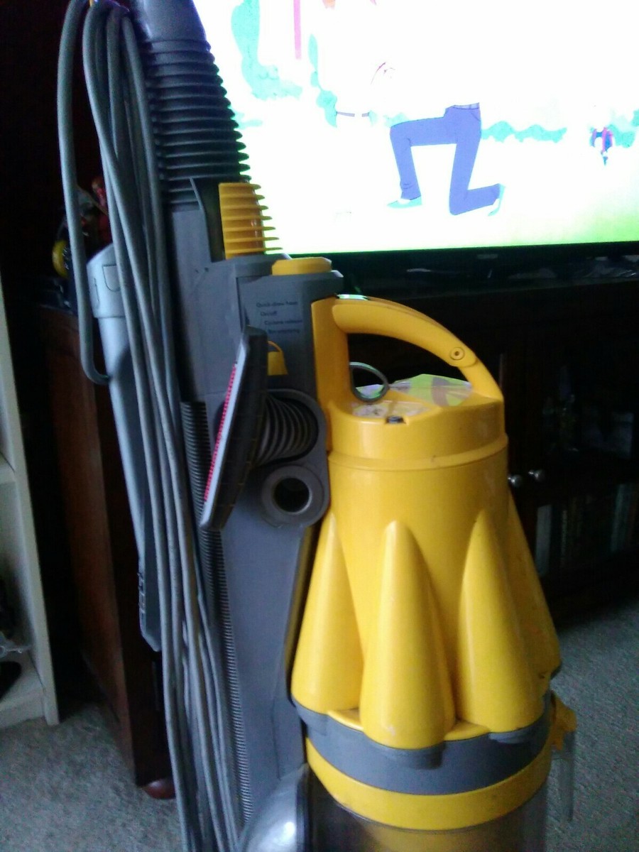Dyson DC07 Standard Upright Vacuum Cleaner Yellow *NEEDS NEW