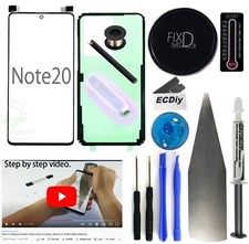 For Samsung Galaxy Note 20 Screen Glass Replacement Kit LOCA glue tool