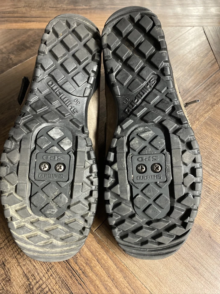 Zapatillas deportivas de ciclismo Shimano para mujer SPD SH-M 038W talla 39EU 6US Foto 3 de 4