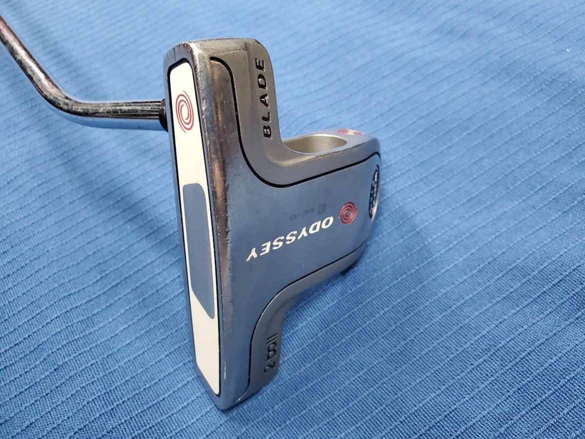 Odyssey 2 Ball White Steel Blade Putter, RightHanded, Ships Free