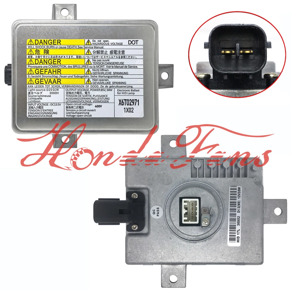 New Xenon HID Headlight Ballast for 2004-2009 Honda S2000 2.2L 33119-S2A-J01 Foto 3 de 4