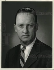 1964 Press Photo Houston District Sales Manager for Ford Motors, R.P. Harman.