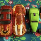 Hot Wheels Diecast Car Mixed Lot of 10 Multicolor Toy Vehicles — photo 6