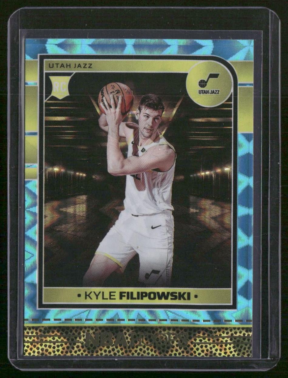 2024-25 Hoops #262 Kyle Filipowski Teal Explosion