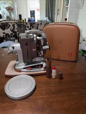 Bolex Paillard M8 8mm Movie Projector w/Hard Case, For Parts/repair