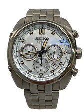 SEIKO ASTRON Solar Watch Analog Stainless SLV SLV 8B92 0BB0