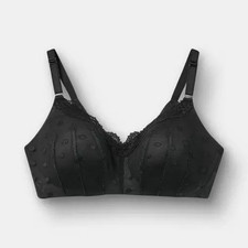 Torrid Black Lace Polka Dot Wireless Full Cov...