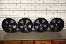 2004-2006 Pontiac Gto Set Of 4 17x8 Wheels Painted Black Oem