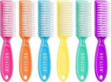 6 Pack Nail Brush for Cleaning Fingernails, Nail Brush Handle Grip Brush for