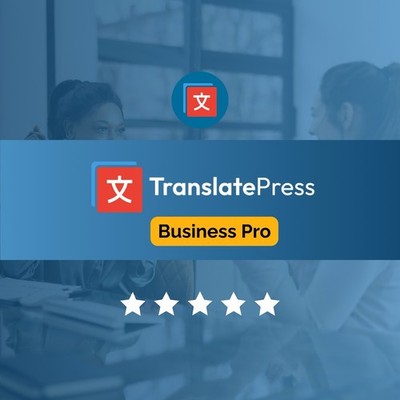TranslatePress Business Pro | Wordpress Plugin | GPL