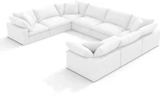 Modular Cloud Sectional Boneless Sofa
