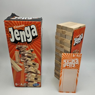Hasbro Gaming Jenga Classic Brettspiel Geschicklichkeitsspiel Für Kinder Ab 6 Ja