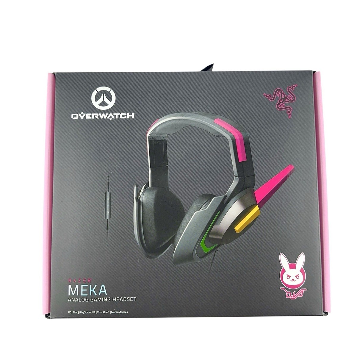 【最終価格】 D.Va Razer Meka ゲーミングヘッドセット Amazon.com: Razer D.Va MEKA Headset - Exclusive Overwatch