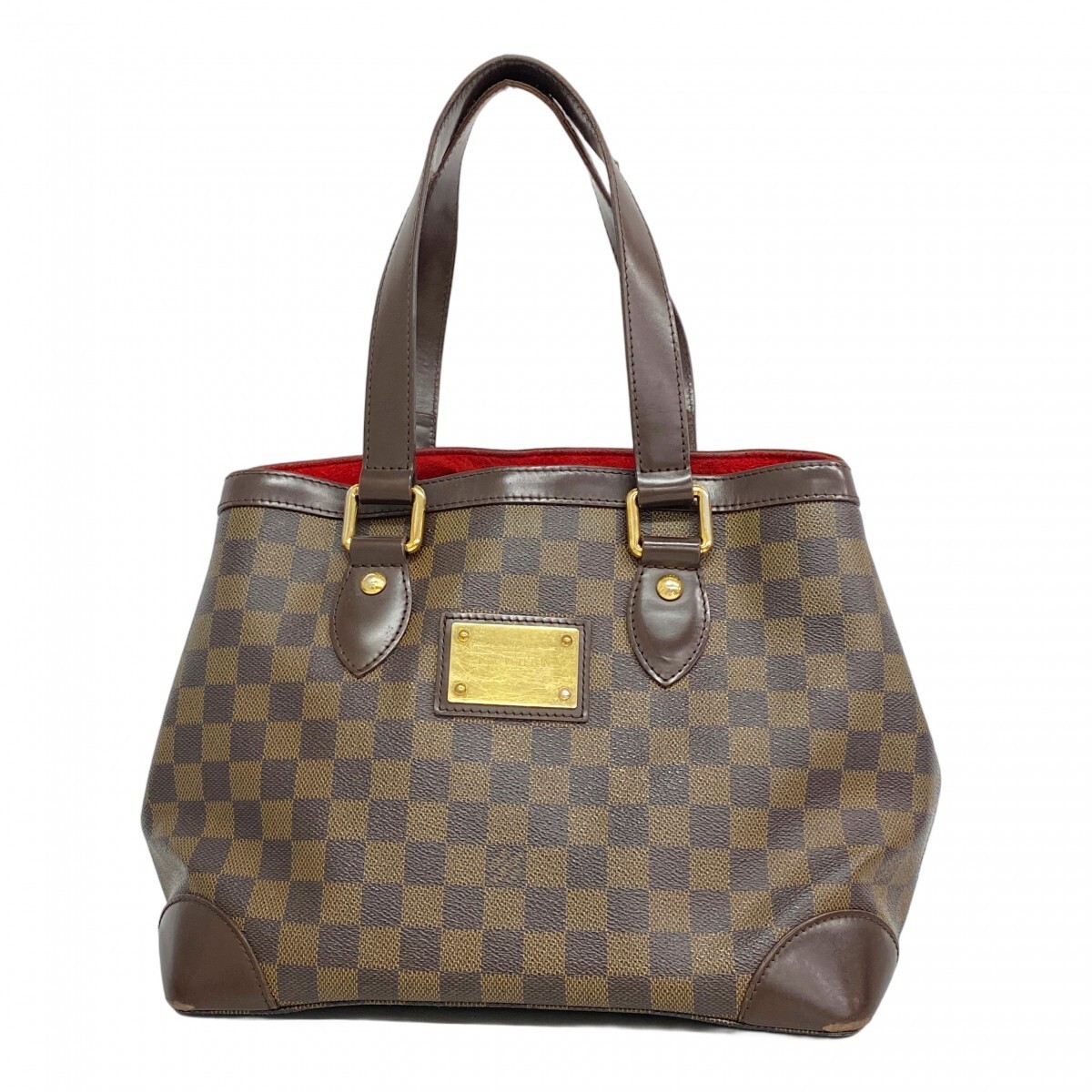 Louis Vuitton Damier Ebene Hampstead PM Tote Bag N51205 95356