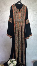 Embroidered Dress Thobe Tatreez Wedding Thob Palestinian Jordanian style