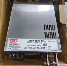 MEAN WELL RSP-3000-48 Power Supply Working Fast Shipping 48v 62.5a