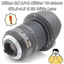 Nikon DX AF-S Nikkor 10-24mm f/3.5-4.5 G ED Wide Lens For Nikon F Mount Camera