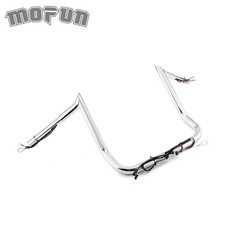 12” Prewired Bars Meathook Apes For Harley Electra Street Glide Special 14-23