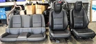 2010-2015 Chevy Camaro SS Coupe Seats Front & Rear Set Black Leather OEM *USED*
