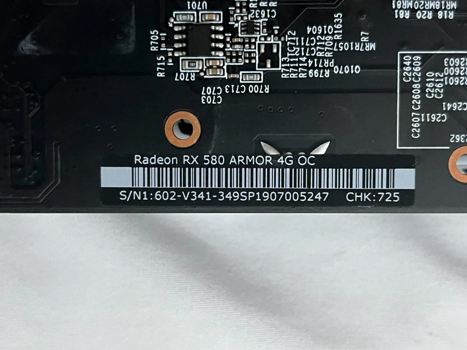 MSI Radeon Armor RX 580 4GB GDDR5 Graphics Card (RX 580 Armor 4G OC) - READ - Image 3 of 4