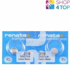 2 RENATA 319 SR527SW SR64 BATTERIES SILVER 1.55V WATCH BATTERY EXP 2026 NEW