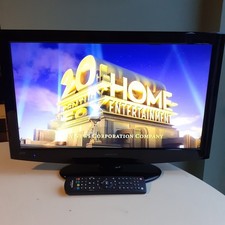 Hitachi L22DG07U 22 inch LCD TV DVD Combi Black Freeview HD Ready Remote