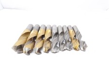 Lot of (9) Nachi HSS Straight Drill Bits 53/64 (4), 59/64 (2), 1",  1-1/16" EY0