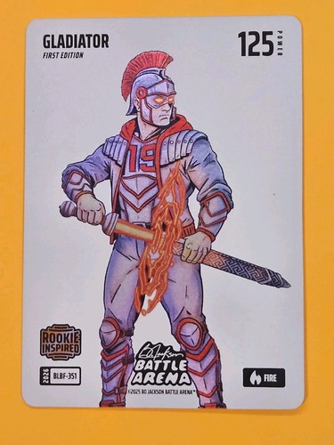 Bo Jackson Battle Arena Gladiator - Roman Anthony Fire Blizzard BLBF-351