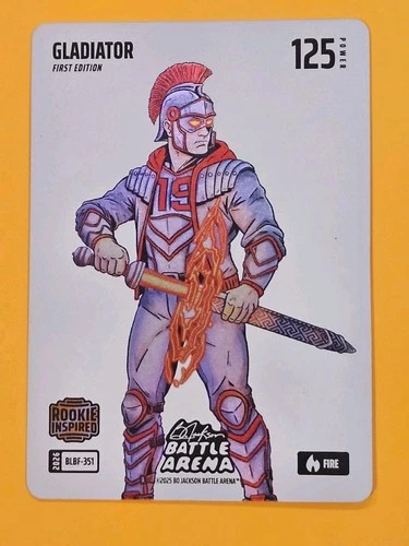 Bo Jackson Battle Arena Gladiator - Roman Anthony Fire Blizzard BLBF-351