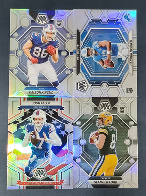 2023 Mosaic Football SILVER PRIZMS 251-380 with NFL Debut You Pick - 2 Card Min