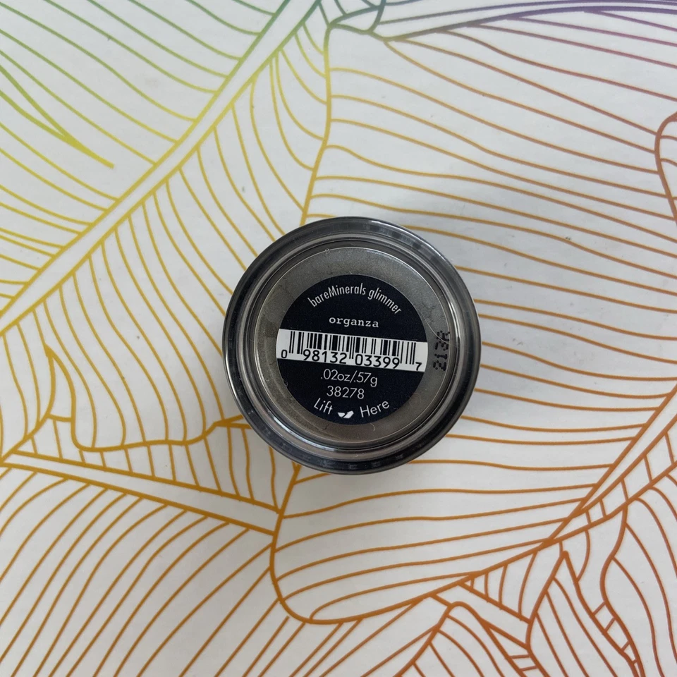 bareMinerals Glimmer Eye Color ORGANZA 0.57g Brand New & Sealed - Image 2 of 2