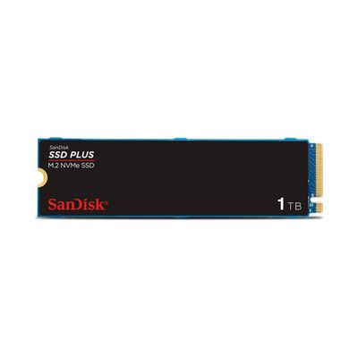 SanDisk 1TB SSD PLUS M.2 NVMe PCIe Gen 3.0, Internal SSD - SDSSDA3N-1T00-G26