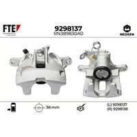 Fte 9298137 Bremssattel FüR Vw Transporter 70B 70C 7DB 7DK 70J 70K 7DC 7DJ 70A