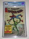 New ListingAmazing Spider-Man 20 (1965 Marvel) CGC 8.0 1st Appearance of the Scorpion