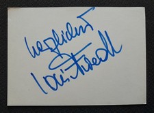 16103 Loni von Friedl Autogramm auf Karton