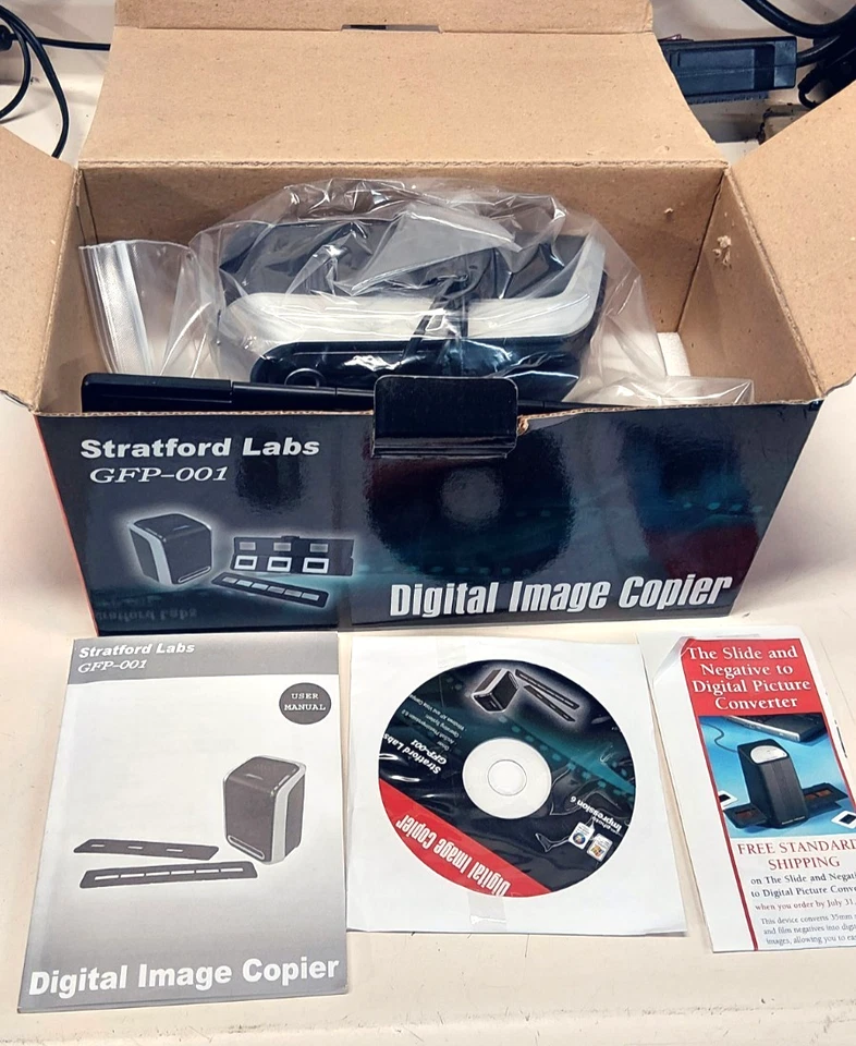 Stratford Labs GFP-001 Smart Digital Image Copier Photo Transfer Original Box - Image 2 of 4