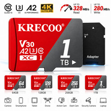 Memory Card Class10 High Endurance Micro SD TF Card 4K 128GB 256GB 1TB U3 A2