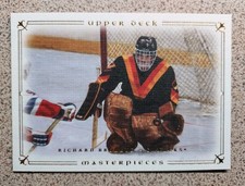 2008-09 UD Masterpieces #9 Richard Brodeur