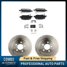 Rear Brake Rotors Ceramic Brake Pads For 2005 Buick Terraza 3.5l
