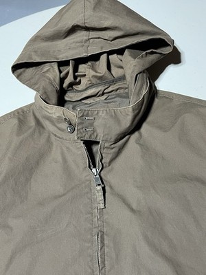Charles Tyrwhitt Men's XL Casual Harrington Golf Cotton Jacket Full Zip Hood
