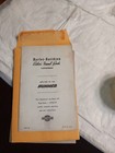Harley Davidson Rider's Hand Book .#99463 55..165cc