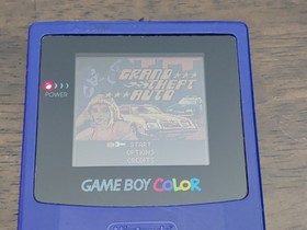 Nintendo Game Boy Color Pok&eacute;mon Grape Console - Cleaned, Tested And 100% Funct