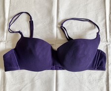 Cosa Bella Purple Bra Purple Lace Underwire Balcony Bra 75B 34B