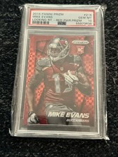 2014 Panini Prizm Mike Evans #216 Red Power Prizm Rookie PSA 10 Buccaneers