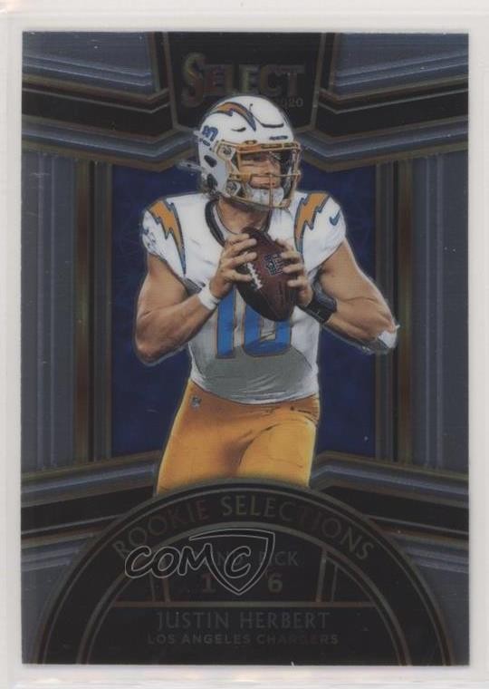 2020 Panini Select Rookie Selections Justin Herbert #RS-4 0w1
