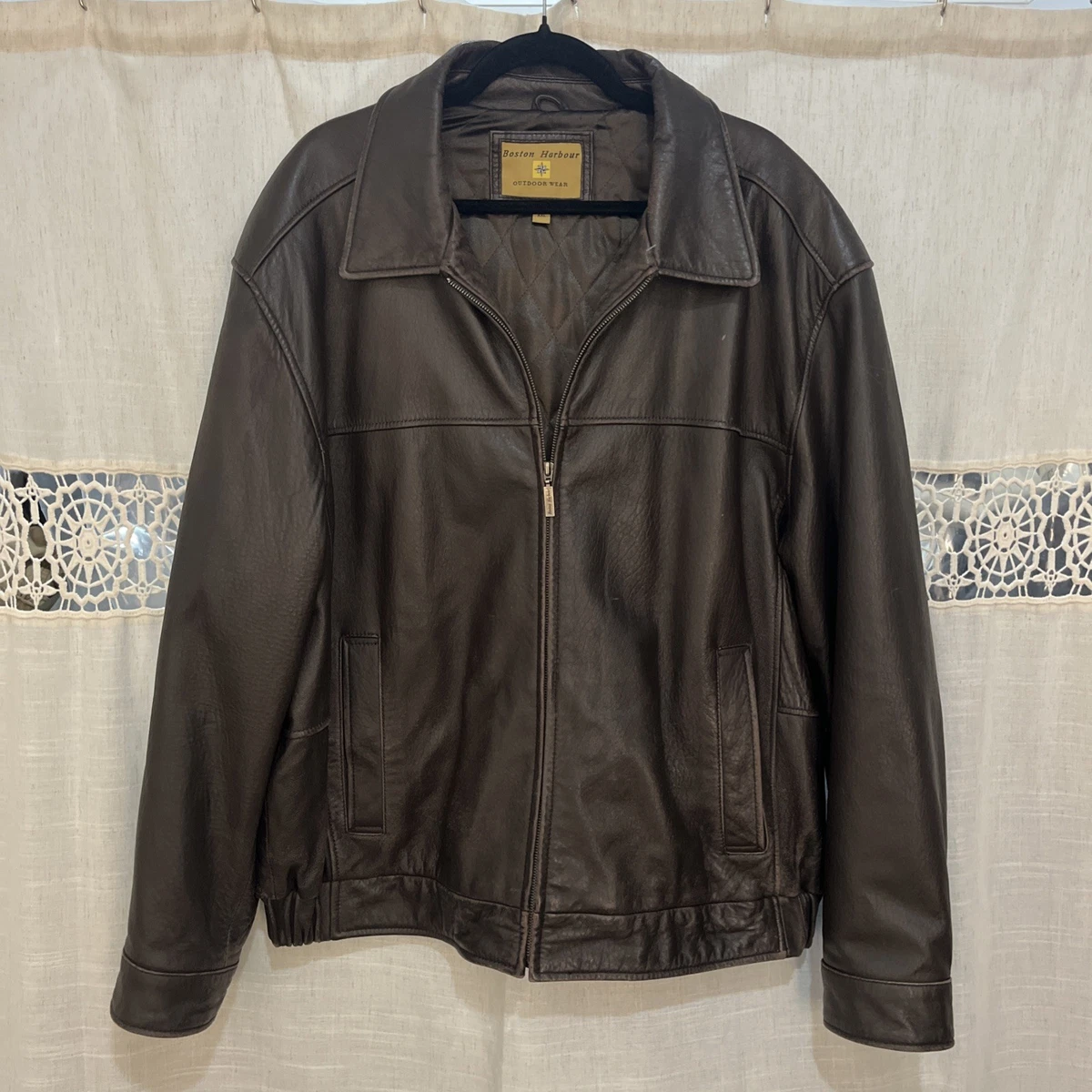 Boston Harbor Leather Jacket for sale - eBay