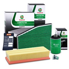 CASTROL FILTERS INSPEKTIONSPAKET FÜR AUDI SEAT SKODA VW GOLF TIGUAN 1.8 2.0 TSI