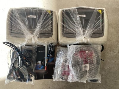 BRAND NEW Invision Slim Line 8 Inch Headrest DVD Monitors TVs Tundra Sequoia RSE