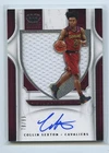 2019-20 Crown Royale Collin Sexton Game Used Jersey Auto Autograph #79/99 Cavs